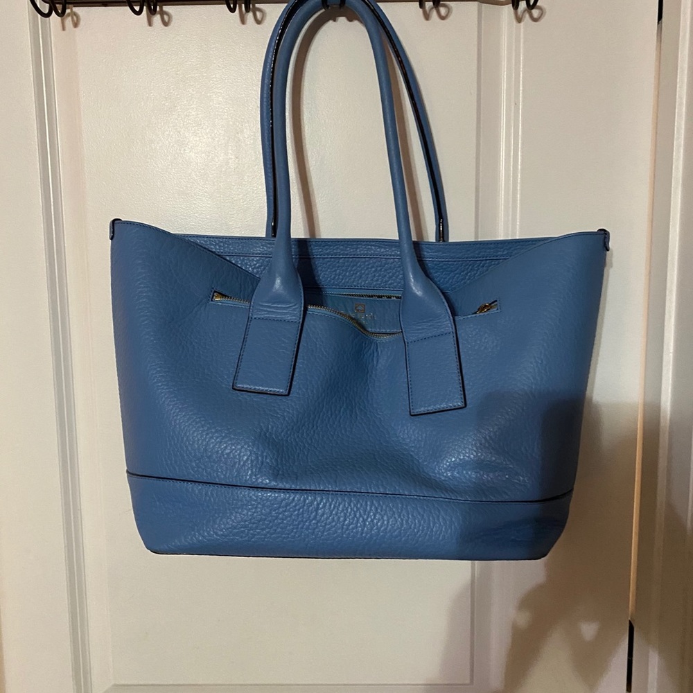 Kate Spade Blue Southport Avenue Leather Tote